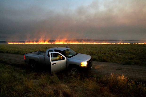 Kinyon Road Fire