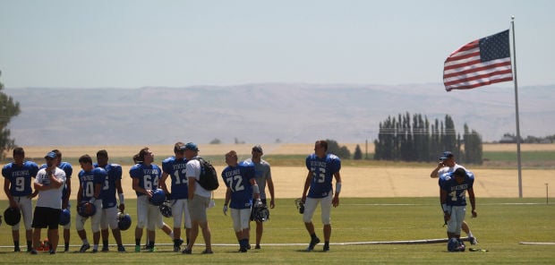 Scrimmage at Valley High School