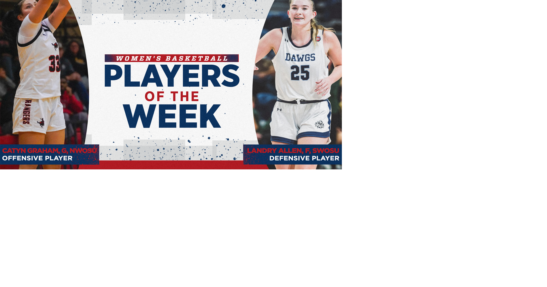 Oklahoma players earn GAC women's honors