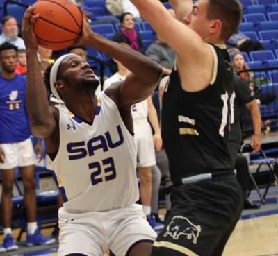Muleriders Defeat Bisons In Gac Basketball Southern Arkansas