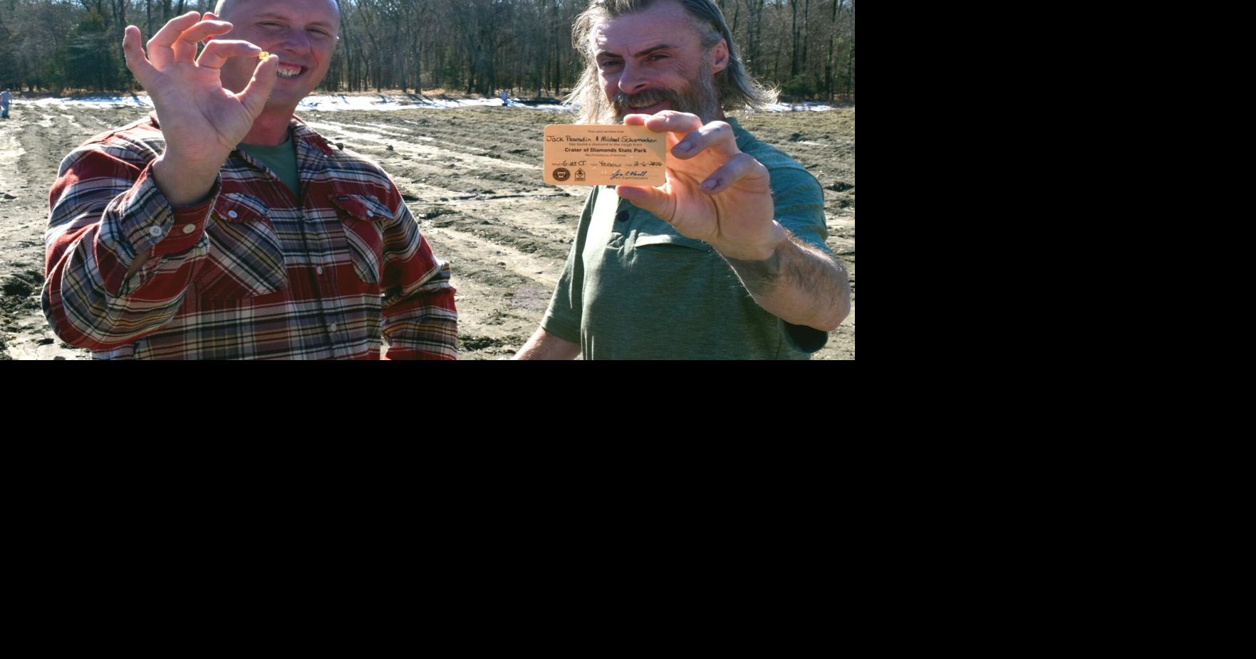 Nashville man discovers 6.03-carat yellow diamond at Murfreesboro park