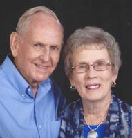 Gene and Charlotte Hudman celebrating 60 years of marriage