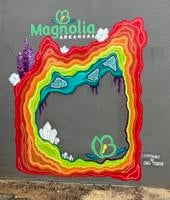 New selfie mural ready for Magnolia Blossom Festival