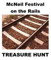 3 p.m. Tuesday McNeil Festival on the Rails Treasure Hunt