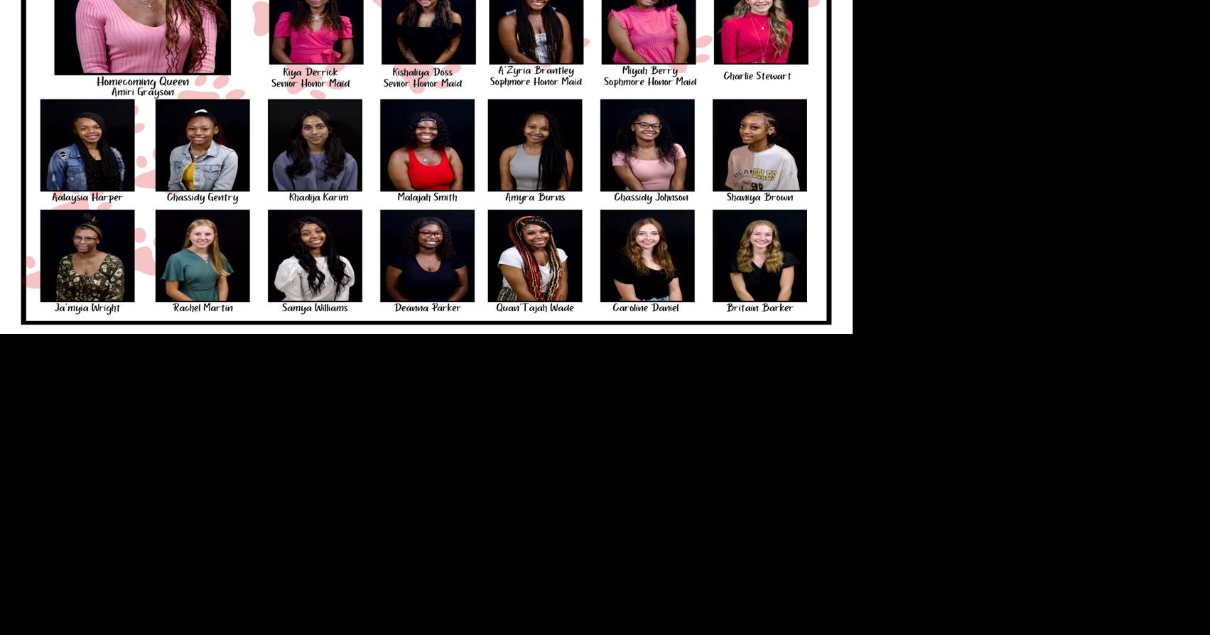 Magnolia HIgh School Homecoming Court for 2023 Continuing Education