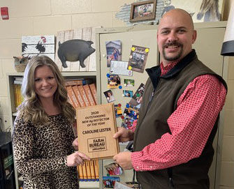 Former SAU student state's New Ag Instructor of the Year - Vimarsana News