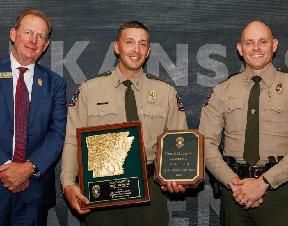 Greenwood native Hampton receives Arkansas Game Warden of the Year award