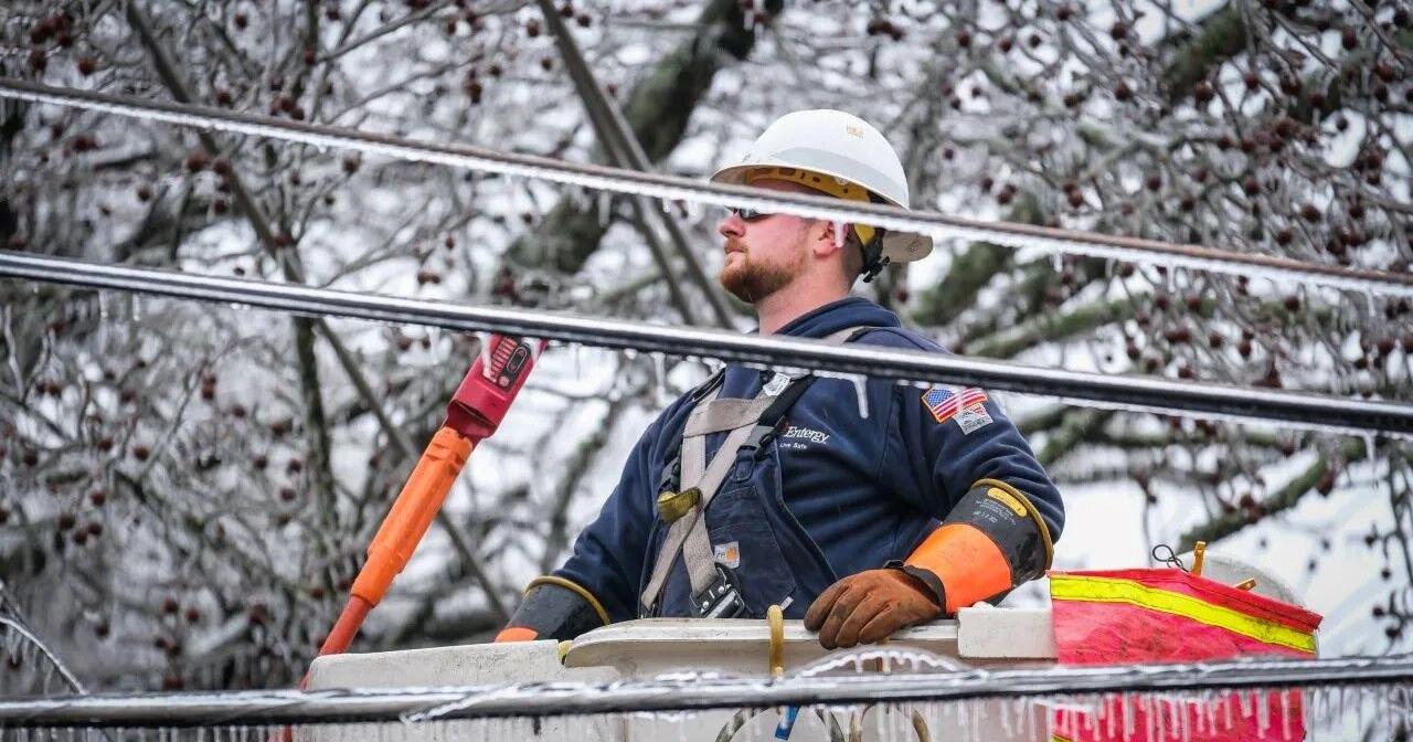 Icy weather arrives in Magnolia region -- Saturday may be brutal