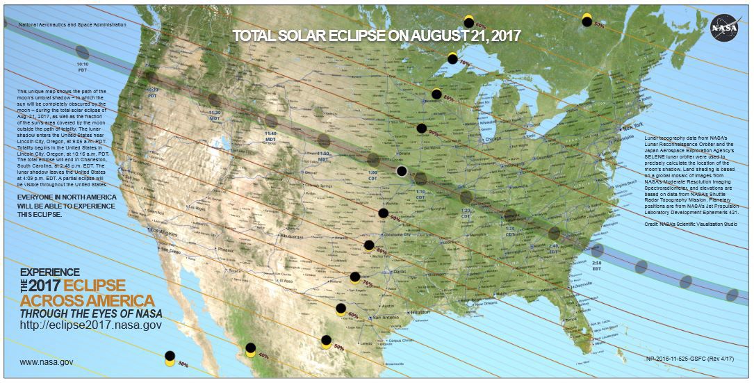 Solar eclipse will darken South Arkansas on afternoon of August 21
