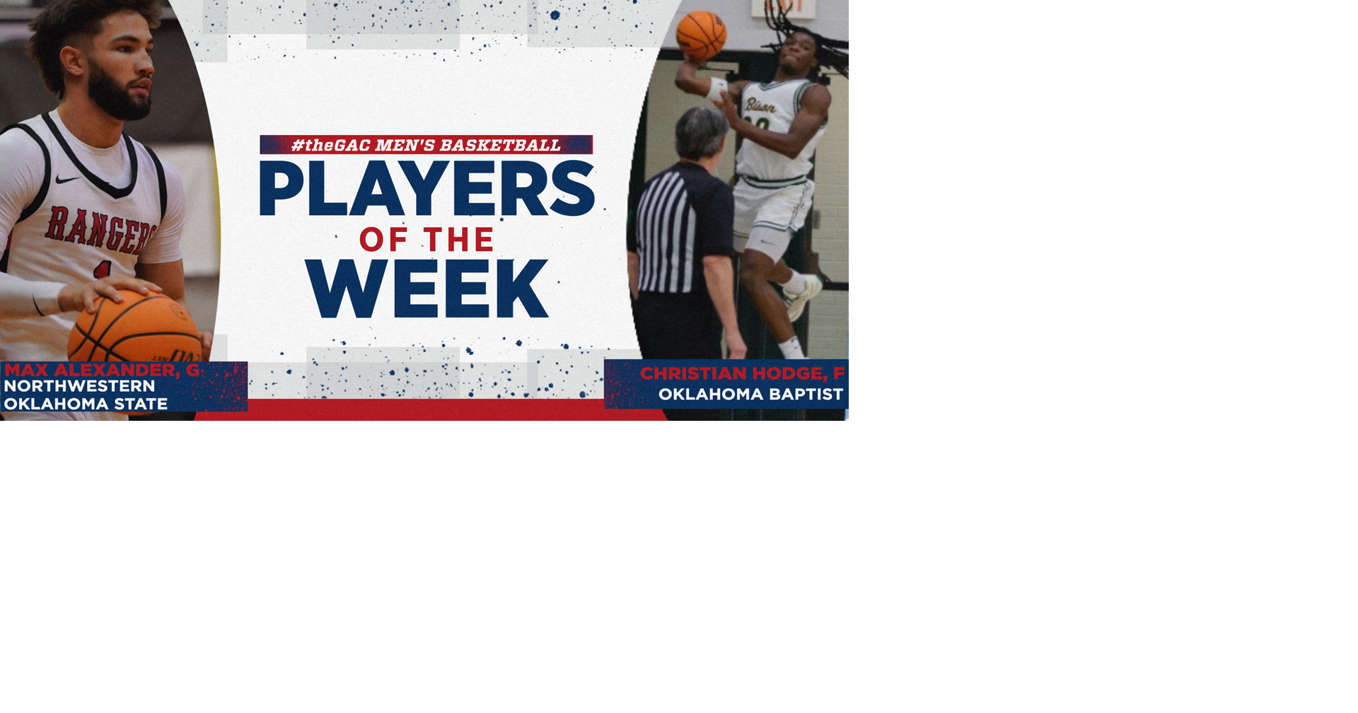Northwestern, Oklahoma Baptist players lead GAC basketball list