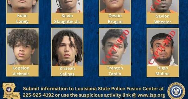 Eight prisoners escape from Northeast Louisiana jail, three caught