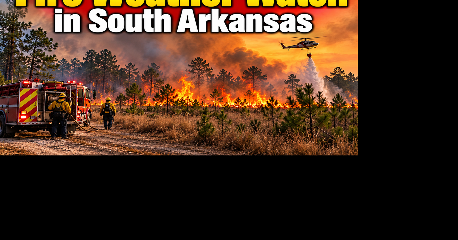 Fire weather watch creates special hazard for Magnolia region on Friday
