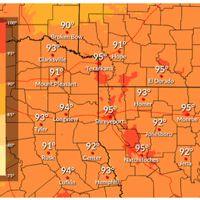 Magnolia Three-Day Weather/Sky Forecast: Sunny and humid through Monday