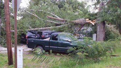Storm front passes through South Arkansas, power out to ...