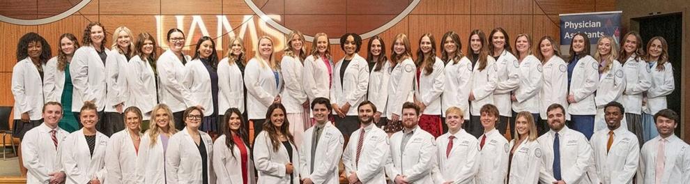 UAMS physician assistant program welcomes Class of 2028 at White Coat Ceremony