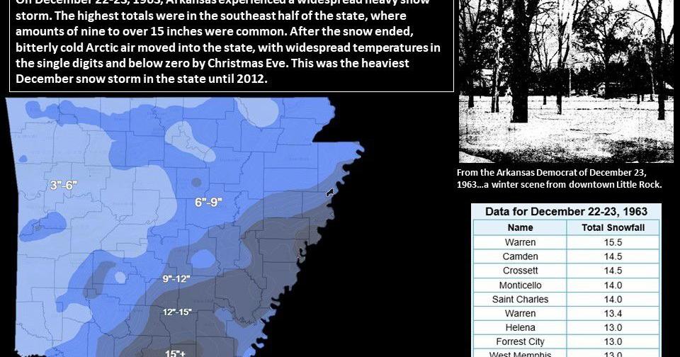 Foot Of Snow Fell On Magnolia 56 Years Ago Local News Magnoliareporter Com Foot Of Snow Fell On Magnolia 56 Years Ago Local News Magnoliareporter Com