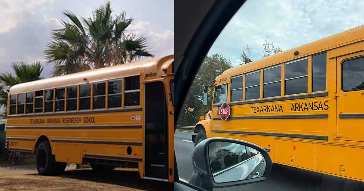 TXKToday.com: A TexARKana school bus is cruising the autobahn as a German camper