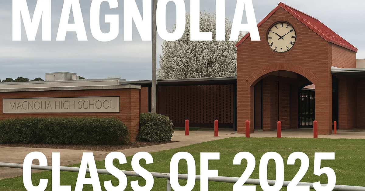 (With photos of graduates) Magnolia High graduation ceremony Thursday