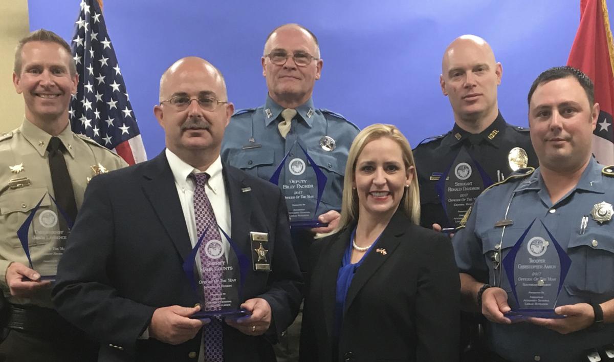 Annual ceremony honors Arkansas' top law enforcement officers
