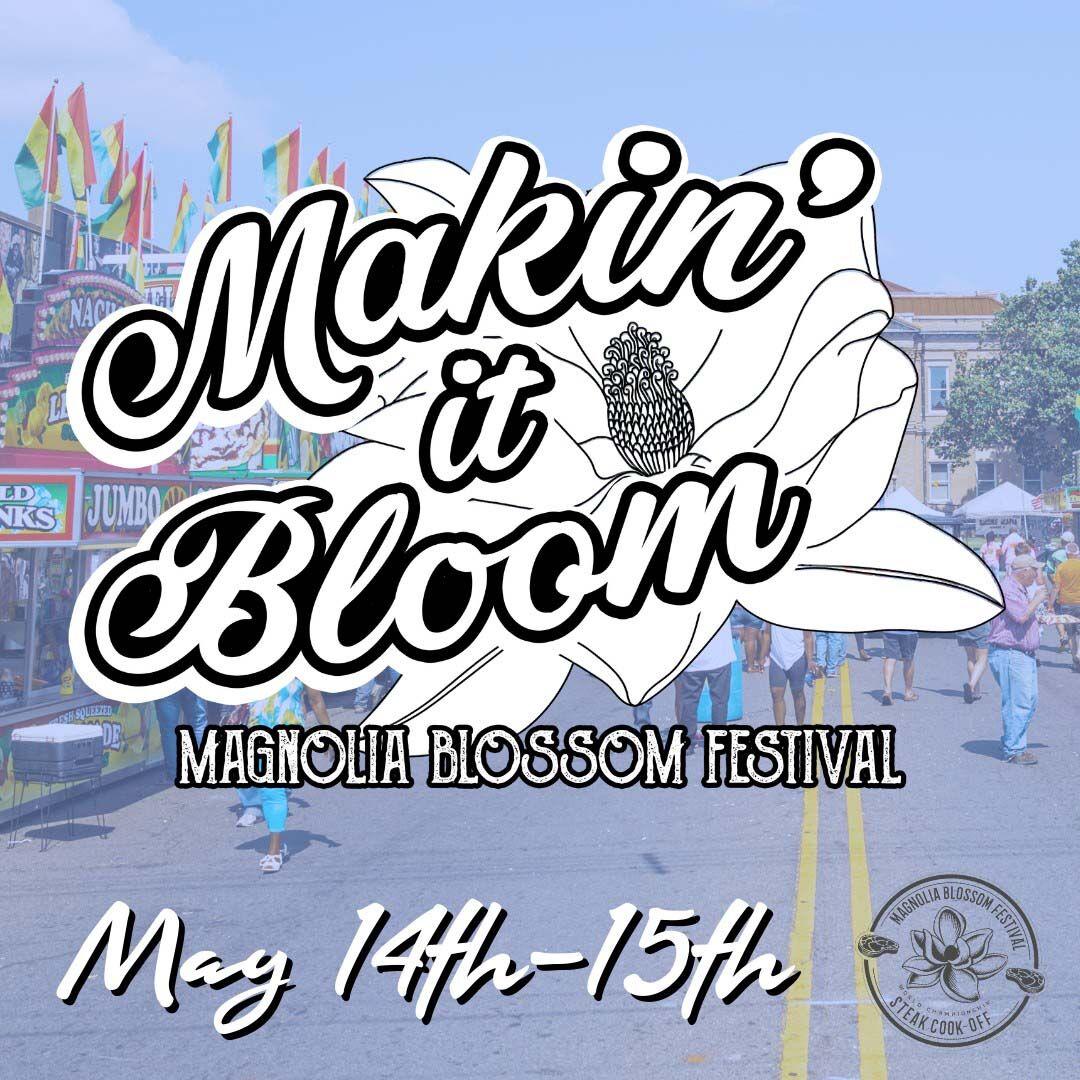 Email lists of Magnolia Blossom Festival event winners to news