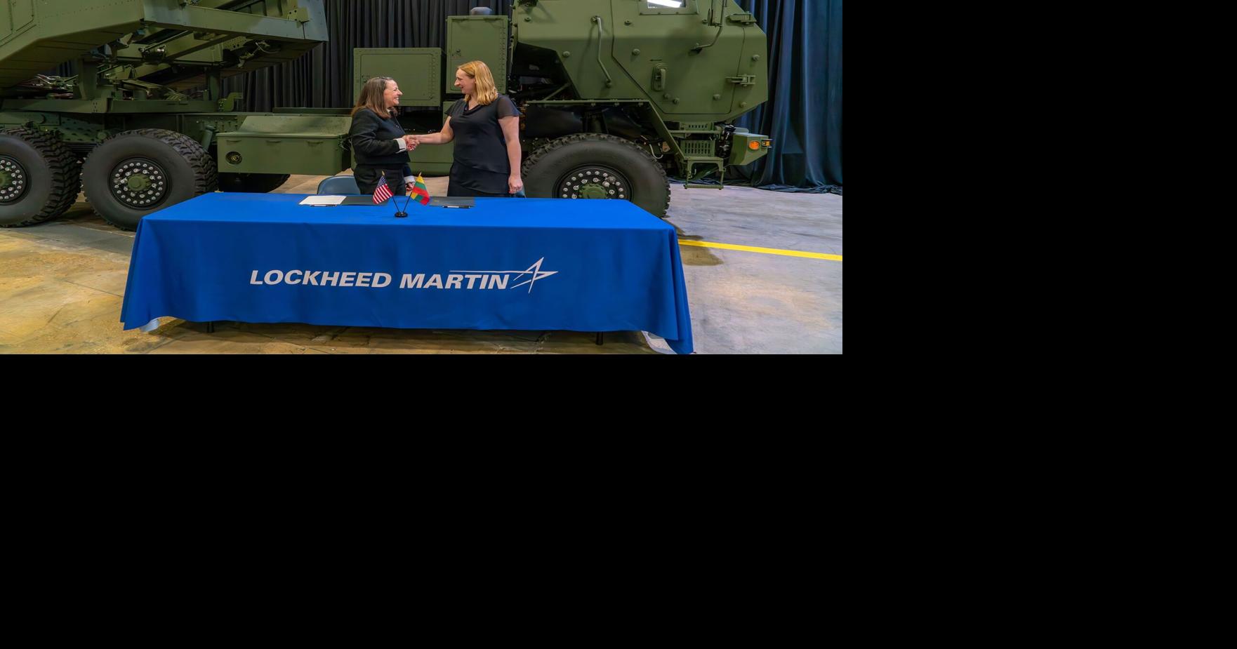 Lithuania’s first HIMARS unveiled with Lockheed Martin in Camden