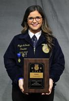 Maggie McDonald wins two state FFA awards