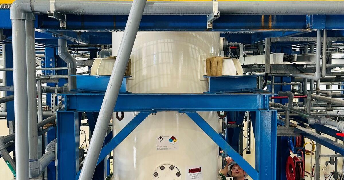 Dle Columns Standard Lithium installs commercial DLE column at demonstration plant ...