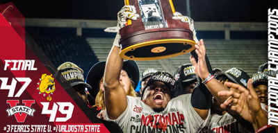 Valdosta St Holds On Against Ferris St For Ncaa Division Ii