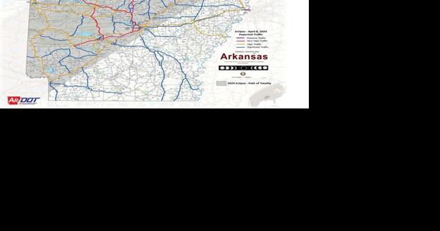 April 8 eclipse will bring total darkness and a big traffic jam to Southwest Arkansas - Vimarsana News