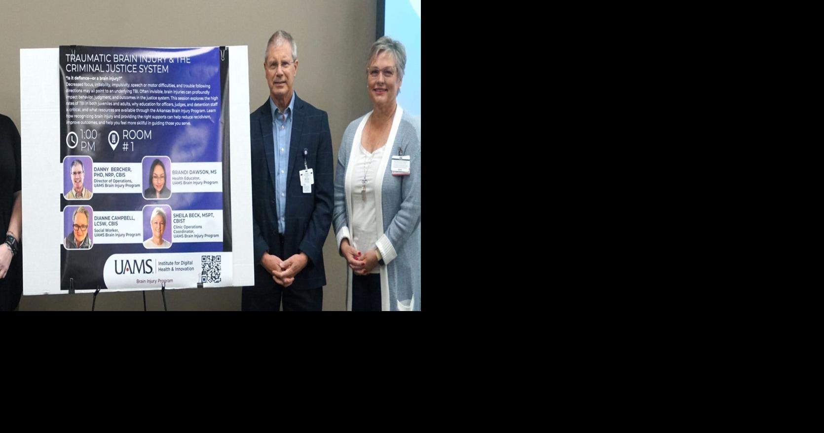 UAMS brain injury program trains law enforcement on recognizing, responding to brain injuries