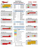 Magnolia School District releases 2025 2026 calendar Public Private Magnolia School District releases 2025 2026 calendar Public Private