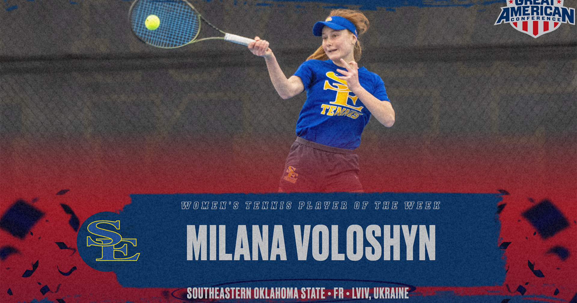 Southeastern Oklahoma tennis player earns weekly GAC honor - Vimarsana News