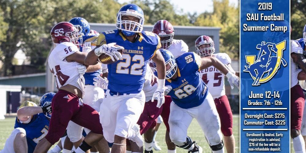 SAU announces football summer camp schedule Southern Arkansas