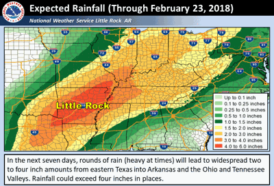 rain heavy arkansas week south magnoliareporter expect coming into