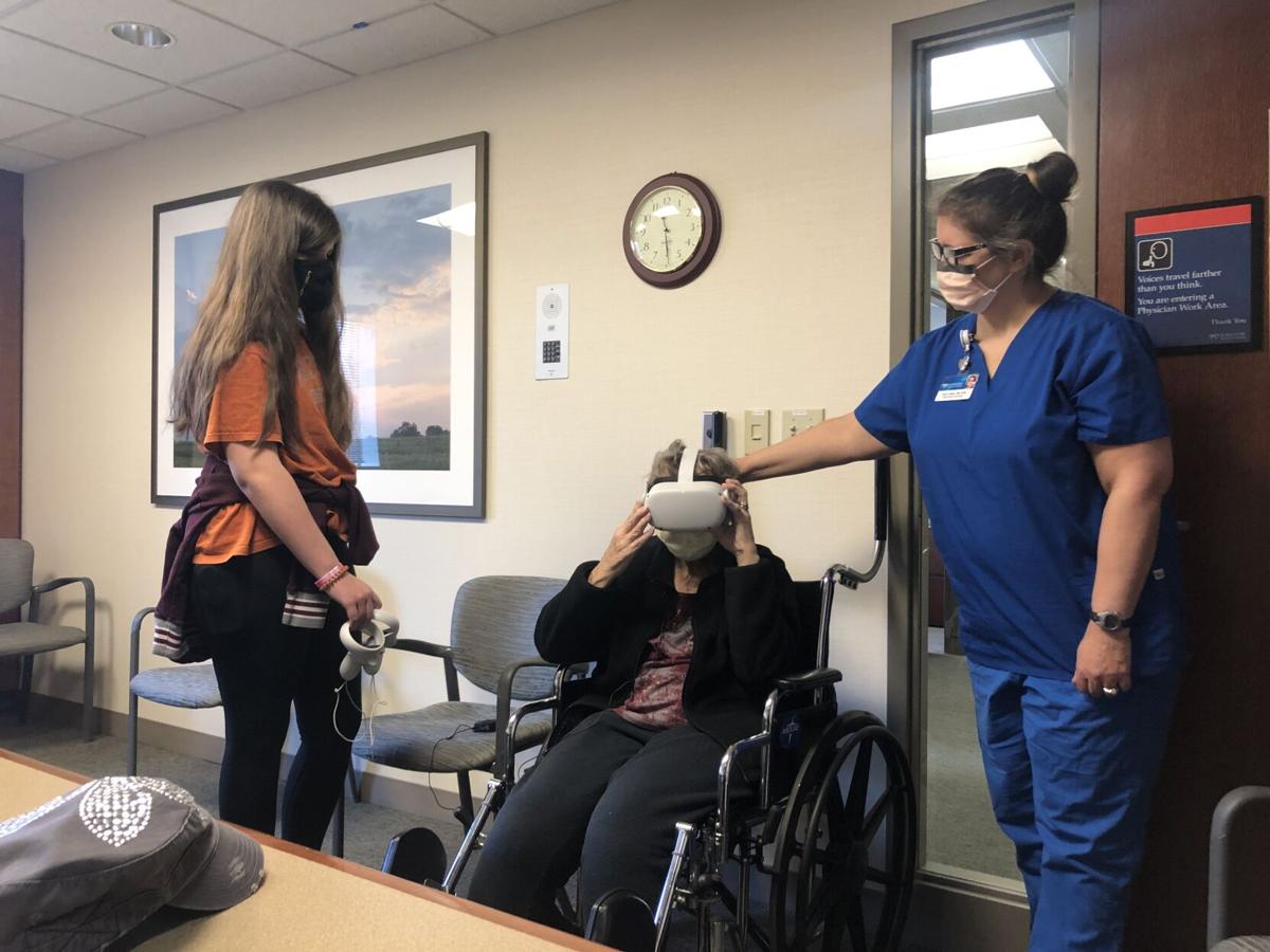 Riding High Nurse Gives Longtime Patient Memorable Virtual Reality Experience Local News Mankatofreepress Com