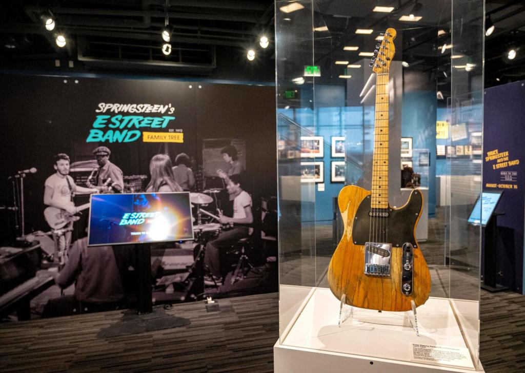 New Bruce Springsteen exhibit at the Grammy Museum chronicles ...
