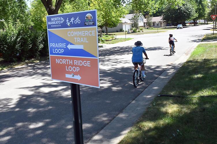 New signs and map kiosks make North Mankato more bikeable ...