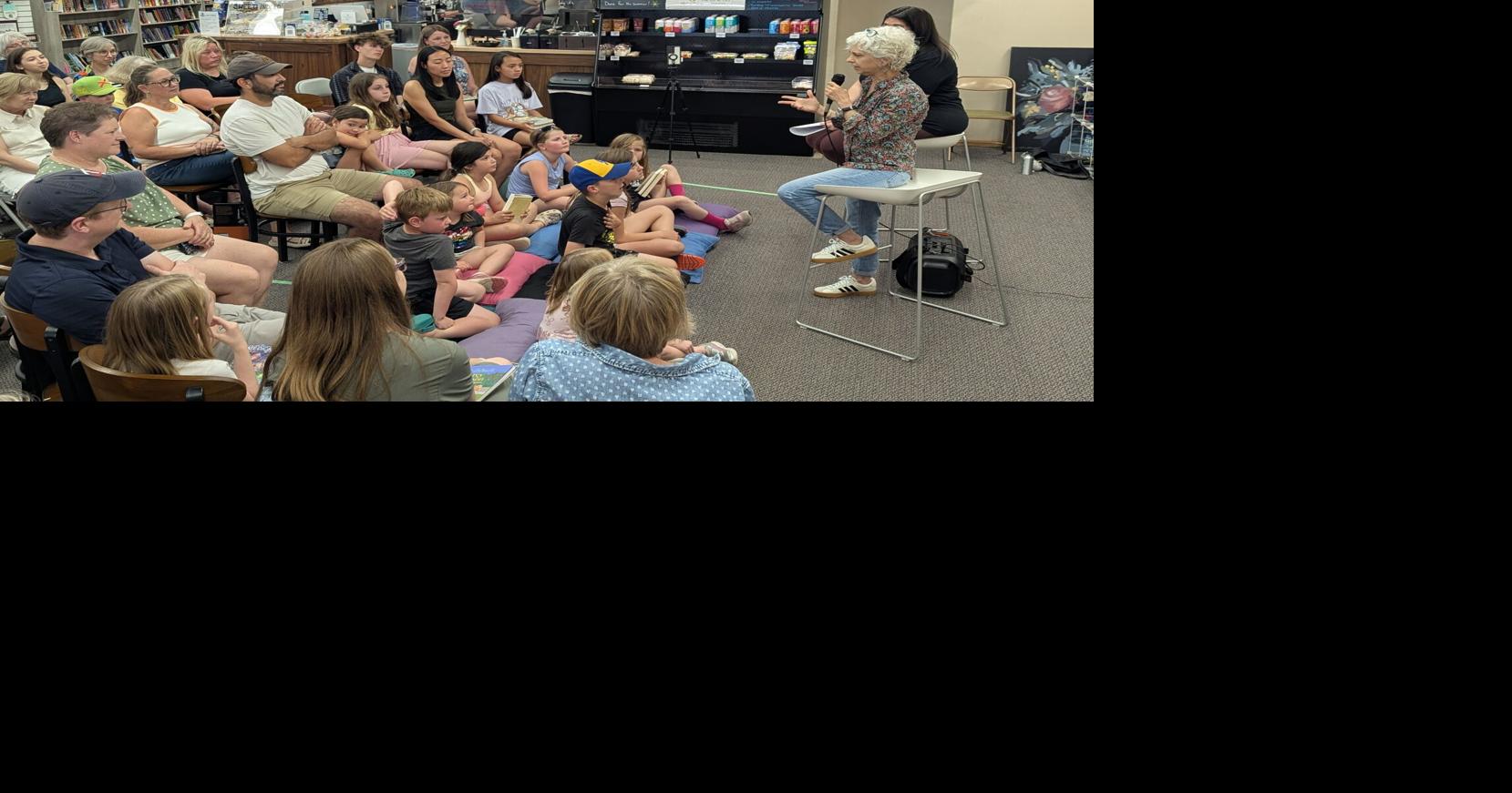 Author Kate DiCamillo visits Lykke Books in New Ulm