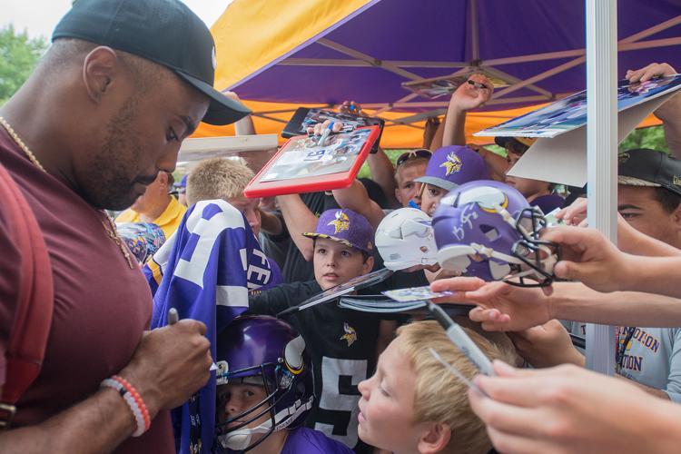 Photos: Thursday at Vikings training camp