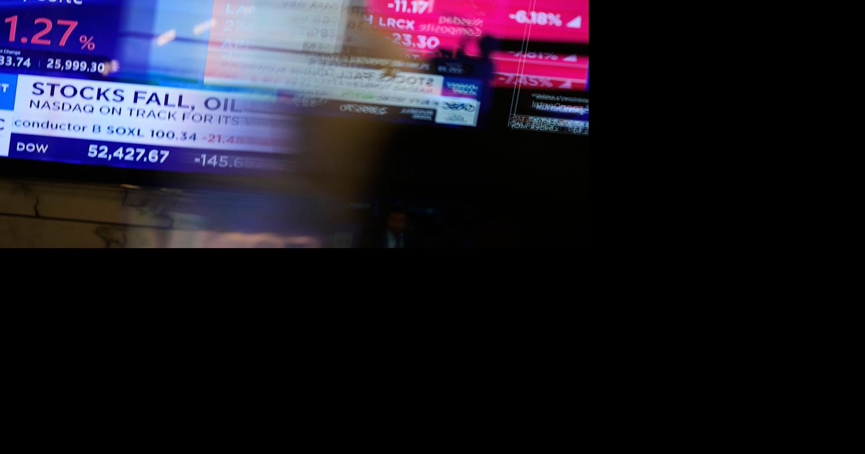 Asian shares trade mostly lower after AI stocks sink on Wall Street