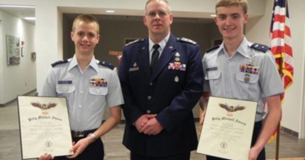 Two Mankato area Civil Air Patrol cadets receive Mitchell award | Local ...