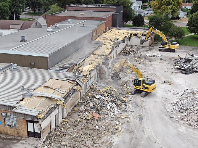 Final Bell: Amboy school demolition after 125 years ...