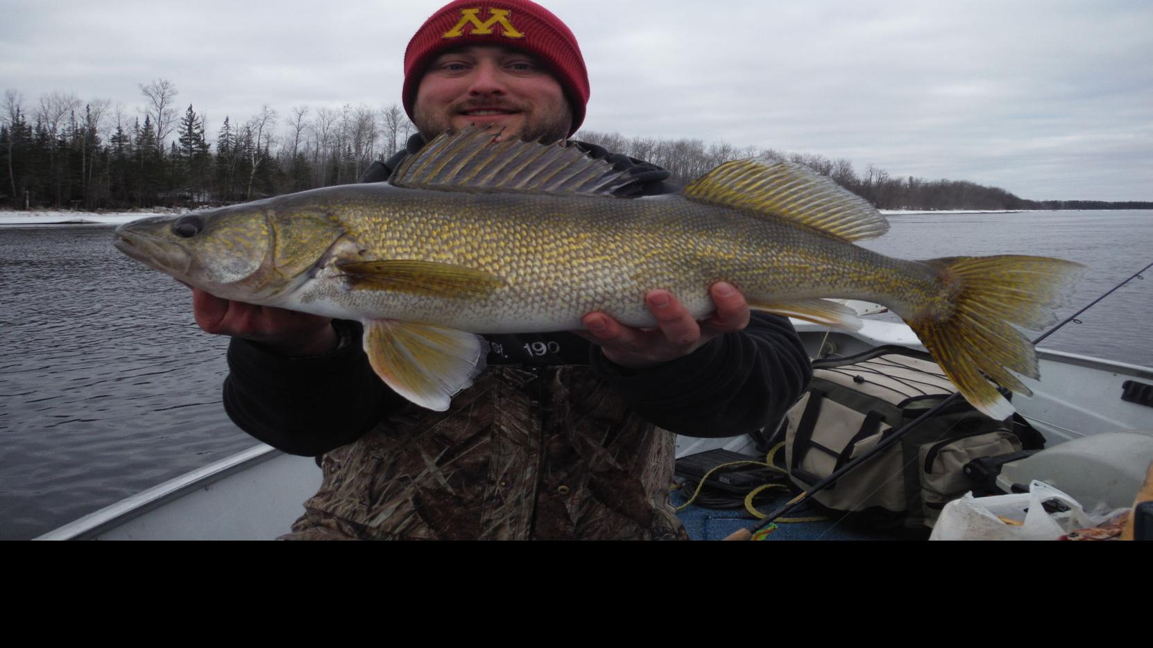Rainy River is fun for spring walleyes, Sports