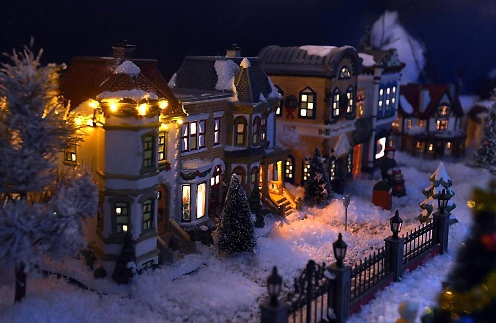 Pair takes mini Christmas village to another level News