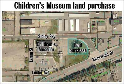 Children's Museum expansion map