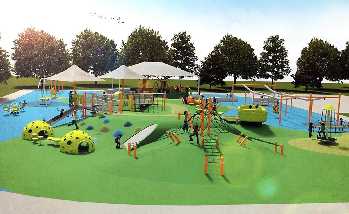 Inclusive playground gets name, initial funding News