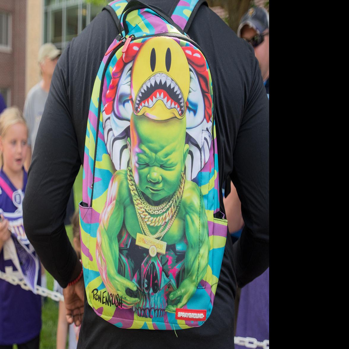 Pro Football Players Spread Backpack Trends Local News