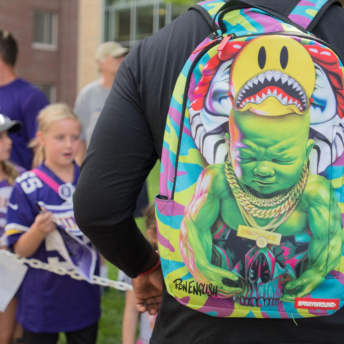 Pro Football Players Spread Backpack Trends Local News