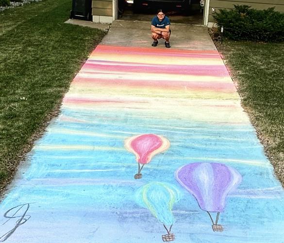 easy chalk art