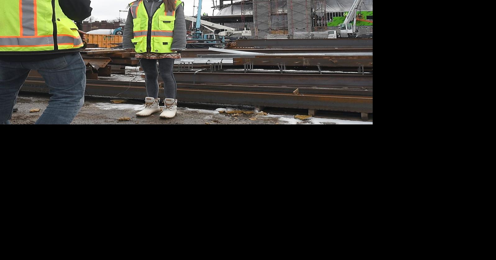 Future architect gets up close to Bridge Plaza construction Local